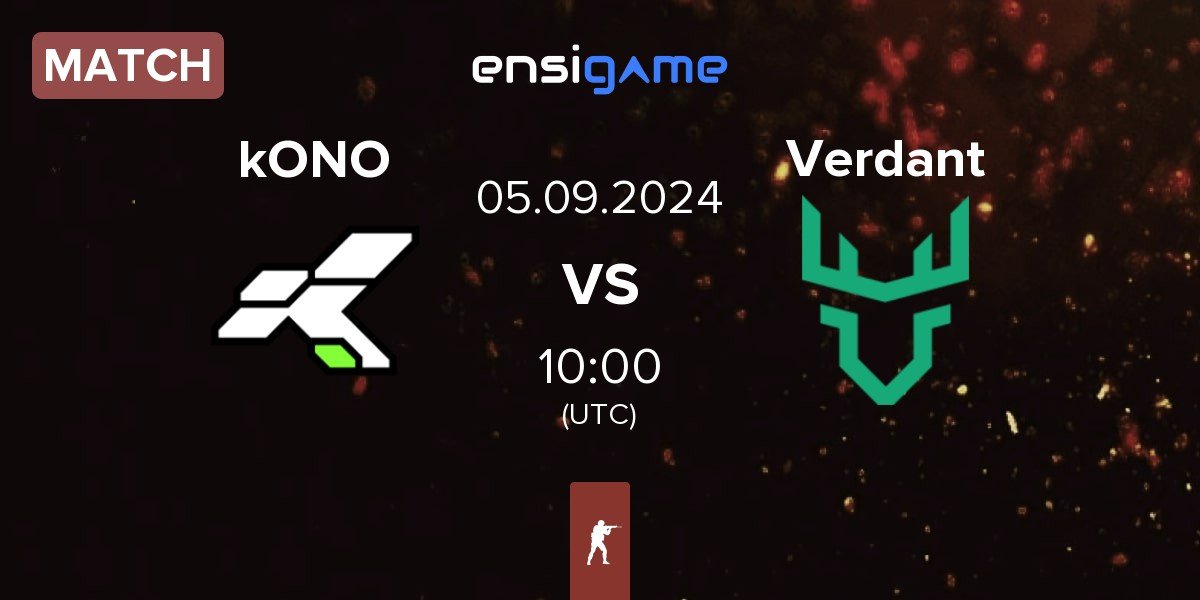 Match kONO.ECF kONO vs Verdant | 06.09