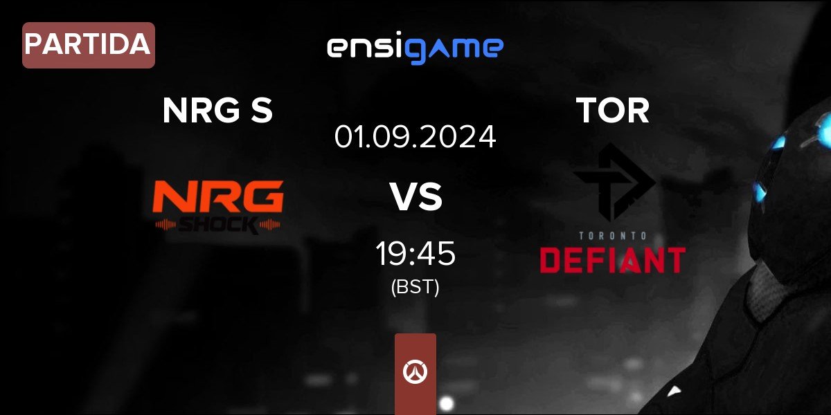 Partida NRG Shock NRG S vs Toronto Defiant TOR | 01.09