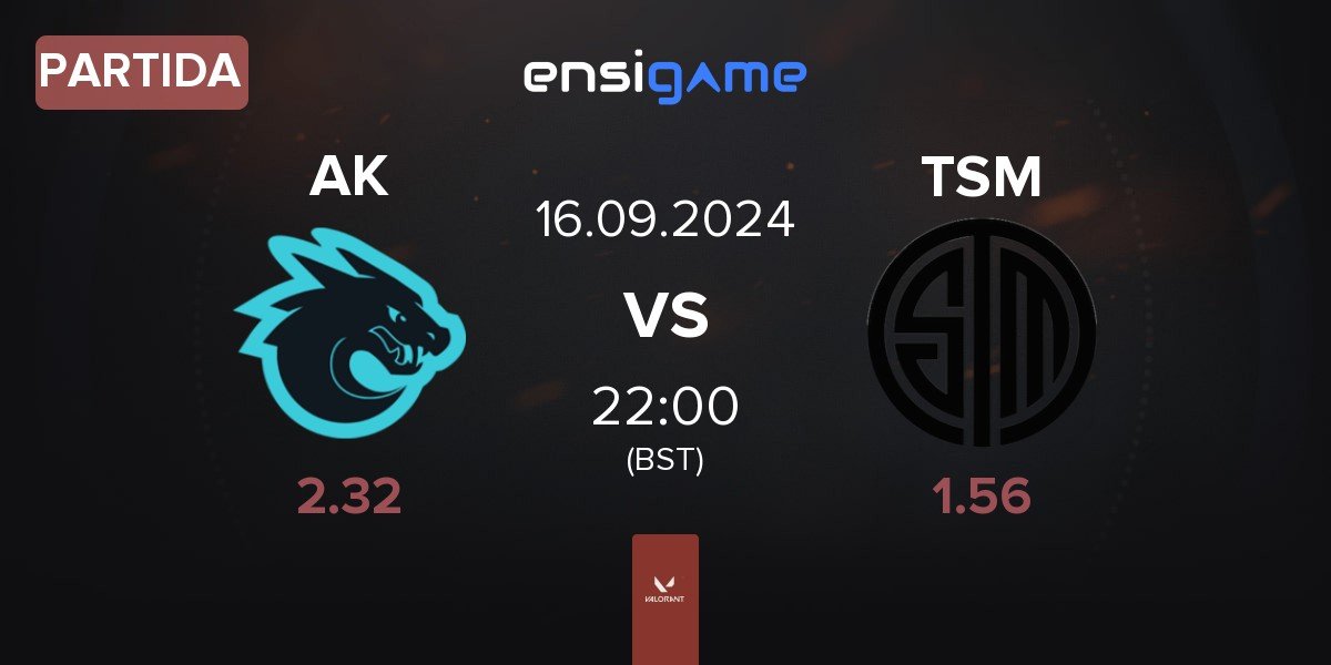 Partida All Knights AK vs TSM | 15.09