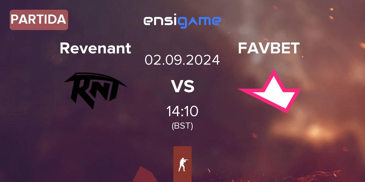 Partida Revenant Esport Revenant vs FAVBET Team FAVBET | 02.09