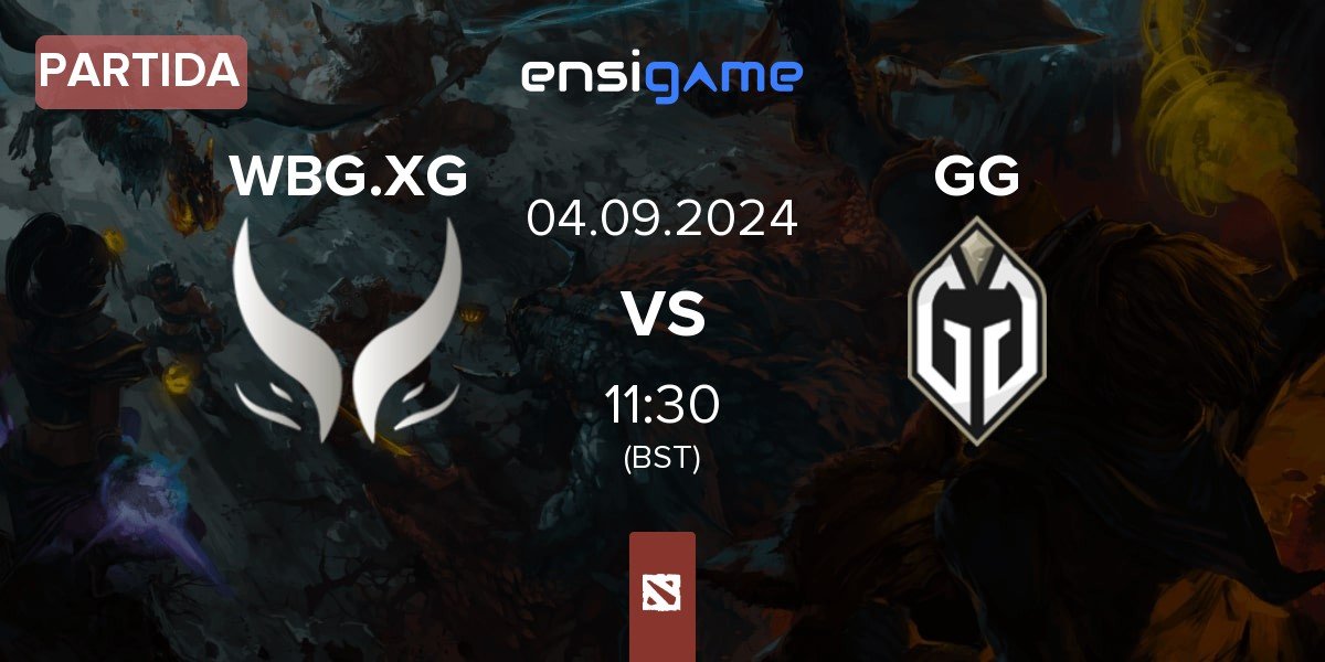 Partida Xtreme Gaming WBG.XG vs Gaimin Gladiators GG | 04.09