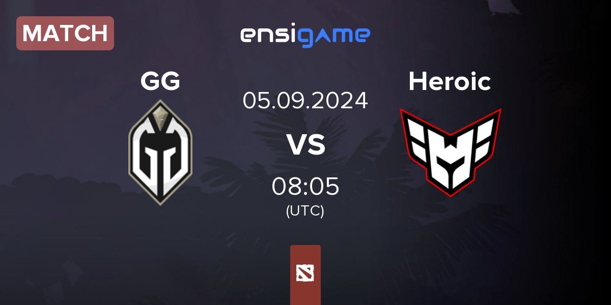 Match Gaimin Gladiators GG vs Heroic | 05.09