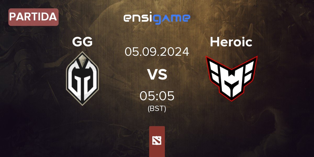 Partida Gaimin Gladiators GG vs Heroic | 05.09