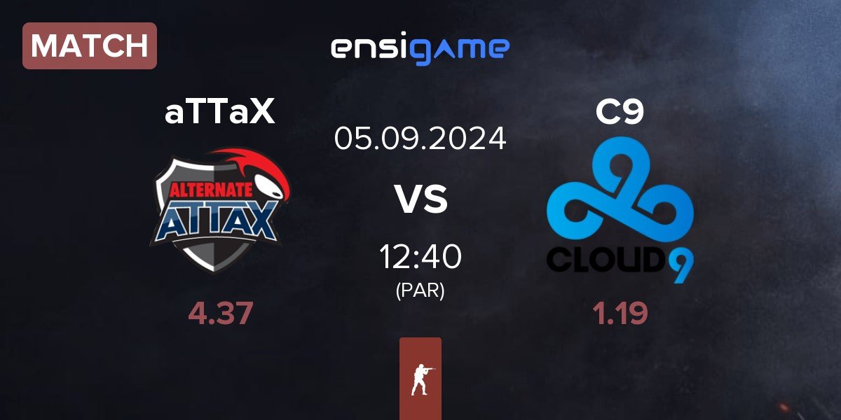 Match ALTERNATE aTTaX aTTaX vs Cloud9 C9 | 05.09