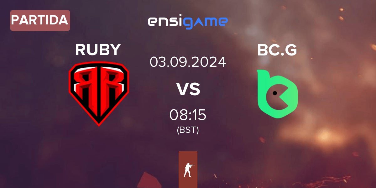 Partida RUBY vs BC.Game Esports BC.G | 03.09