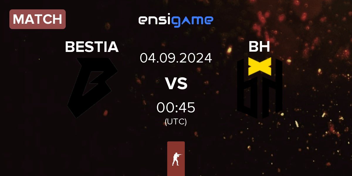 Match BESTIA vs Bounty Hunters BH | 04.09