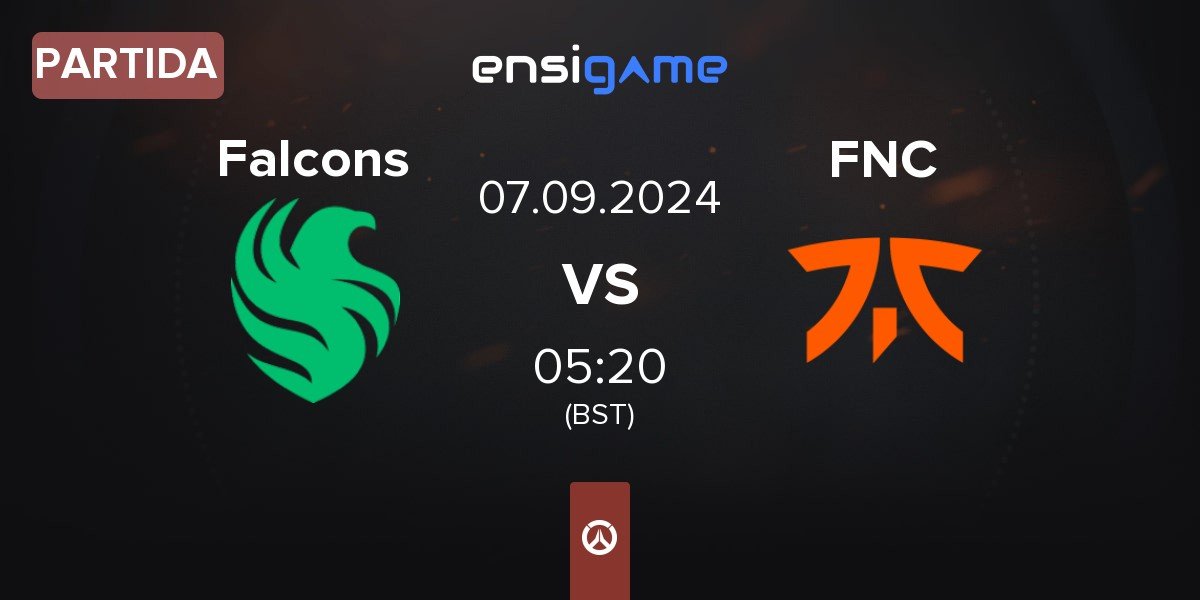 Partida Team Falcons Falcons vs Fnatic FNC | 07.09