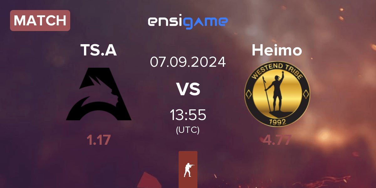 Match Team Spirit Academy TS.A vs Heimo Esports Heimo | 07.09