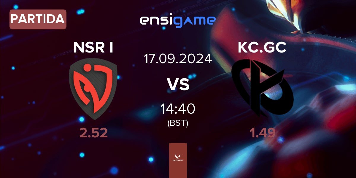 Partida NASR Ignite NSR I vs Karmine Corp GC KC.GC | 17.09