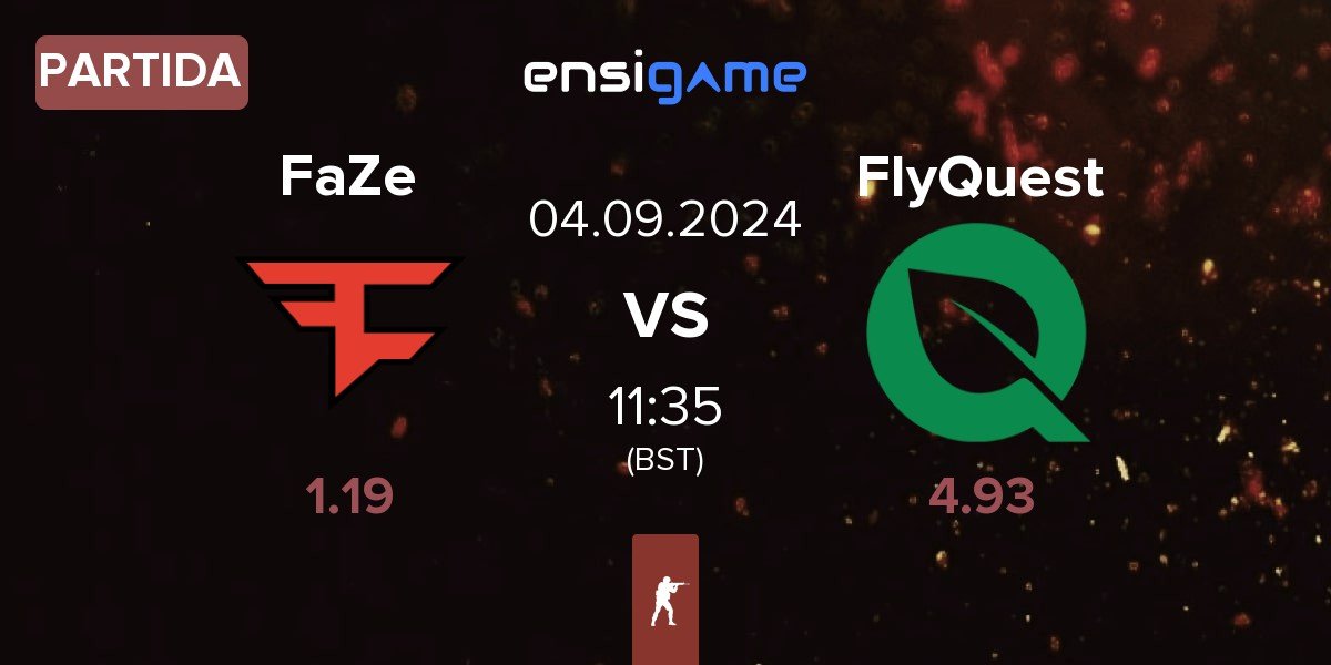 Partida FaZe Clan FaZe vs FlyQuest | 04.09