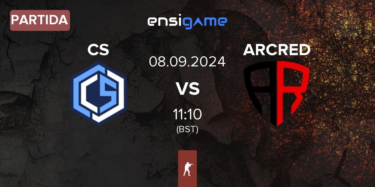 Partida CYBERSHOKE Esports CS vs ARCRED | 08.09