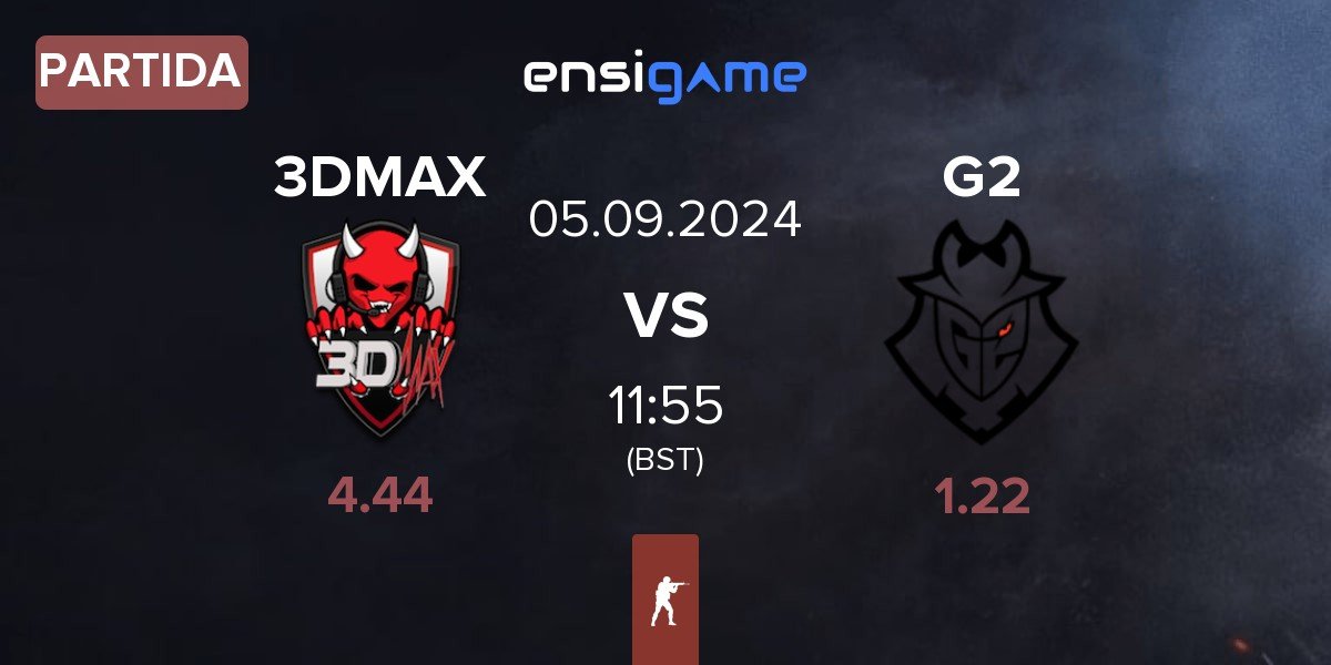 Partida 3DMAX vs G2 Esports G2 | 05.09