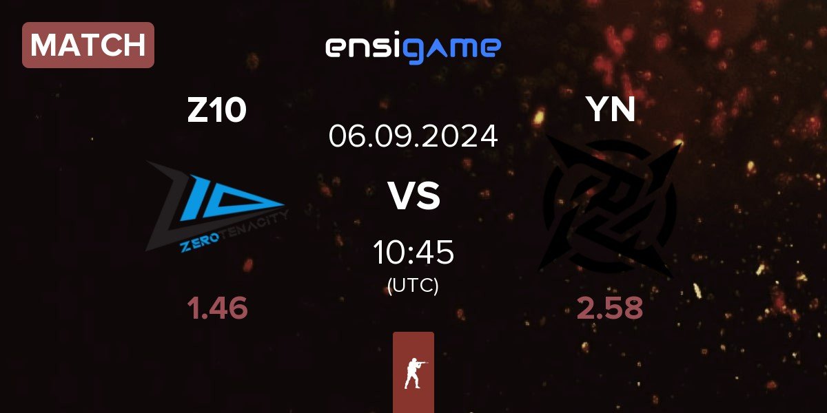 Match Zero Tenacity Z10 vs Young Ninjas YN | 06.09