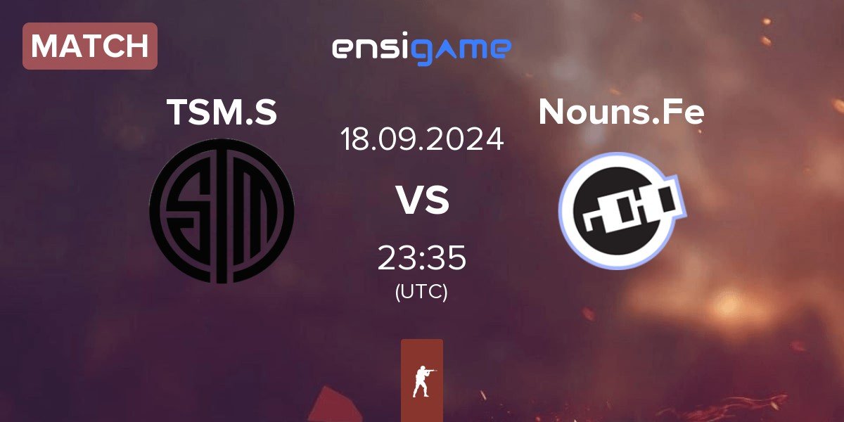 Match TSM Shimmer TSM.S vs Nouns Female Nouns.Fe | 18.09