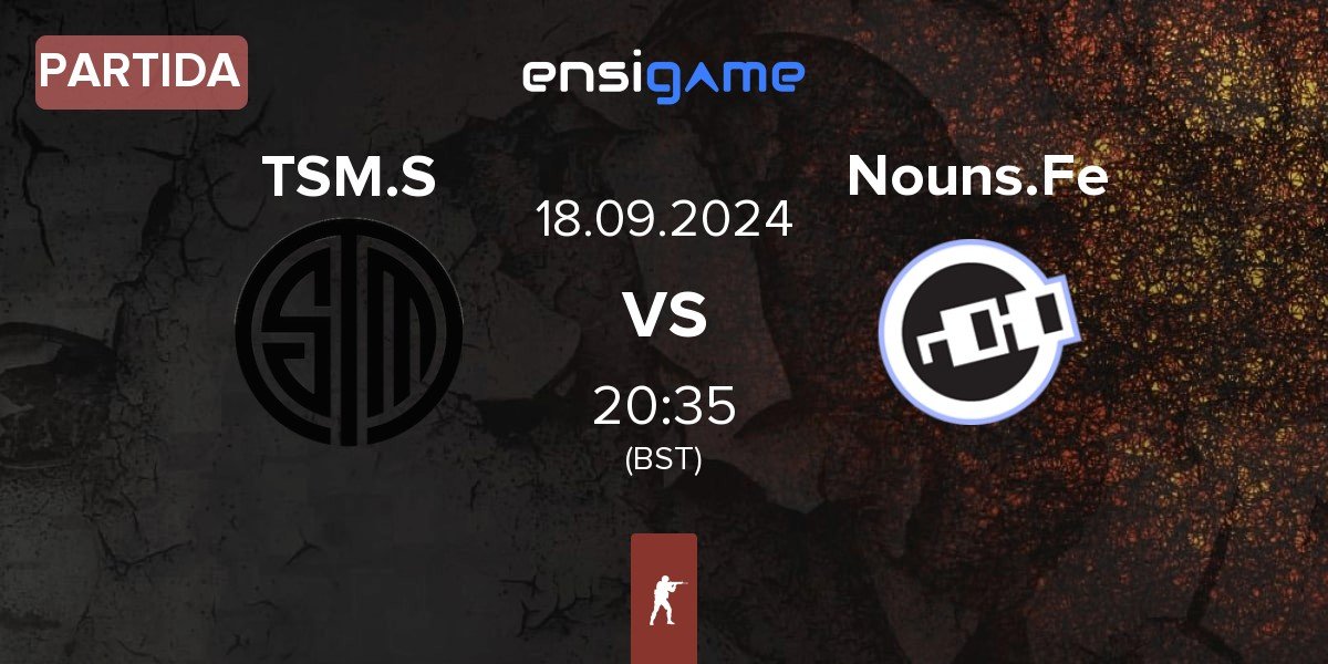 Partida TSM Shimmer TSM.S vs Nouns Female Nouns.Fe | 18.09