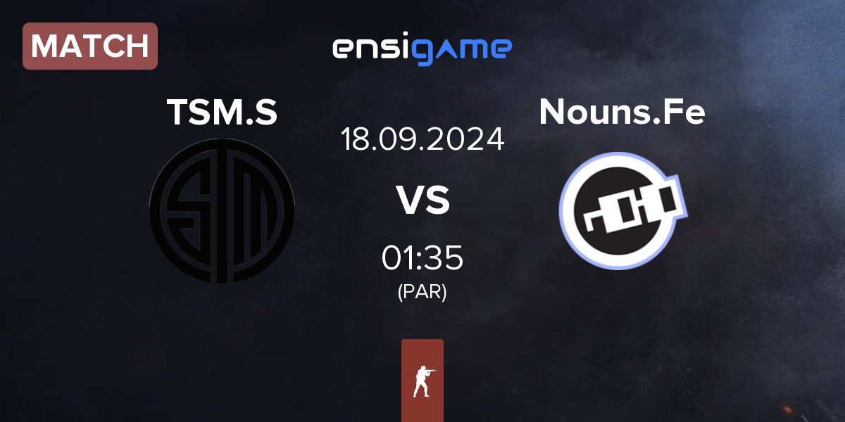 Match TSM Shimmer TSM.S vs Nouns Female Nouns.Fe | 18.09