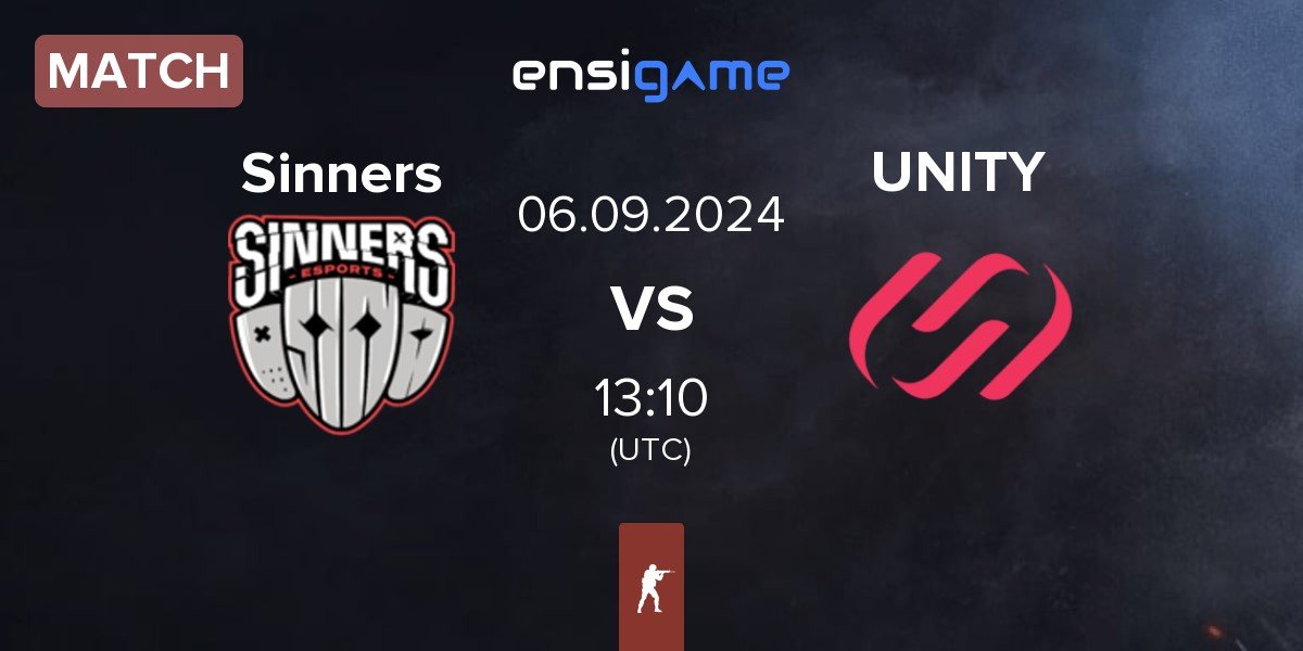 Match Sinners Esports Sinners vs UNITY Esports UNITY | 06.09