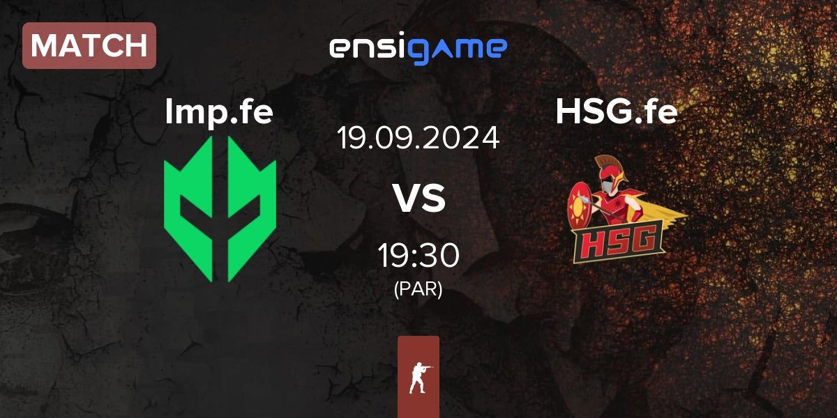 Match Imperial Fe Imp.fe vs HSG Fe HSG.fe | 19.09