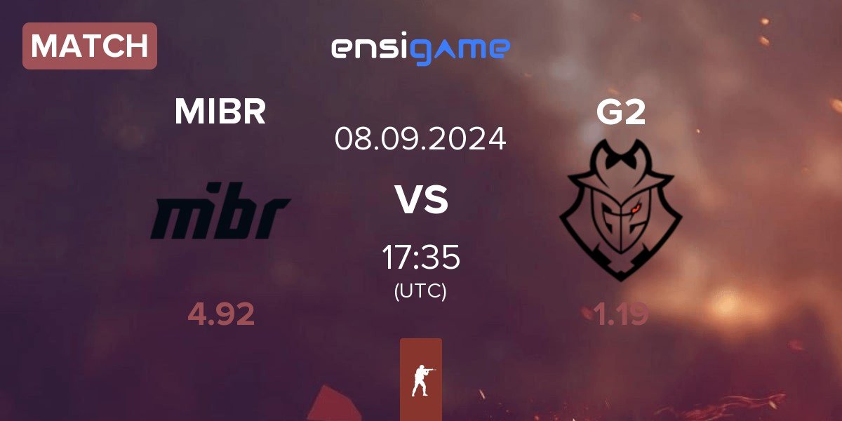 Match Made in Brazil MIBR vs G2 Esports G2 | 08.09