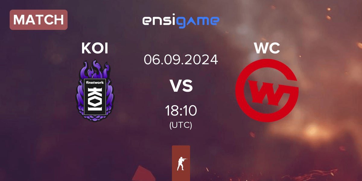 Match KOI vs Wildcard Gaming WC | 06.09