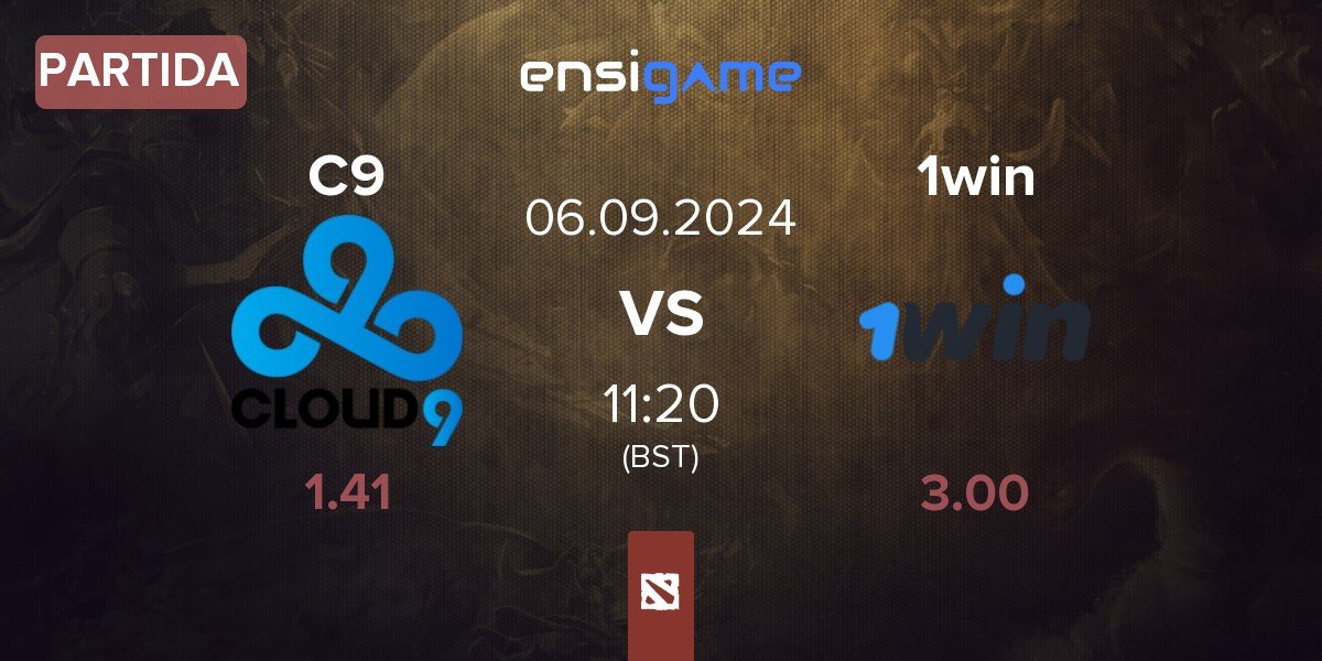 Partida Cloud9 C9 vs 1win | 06.09