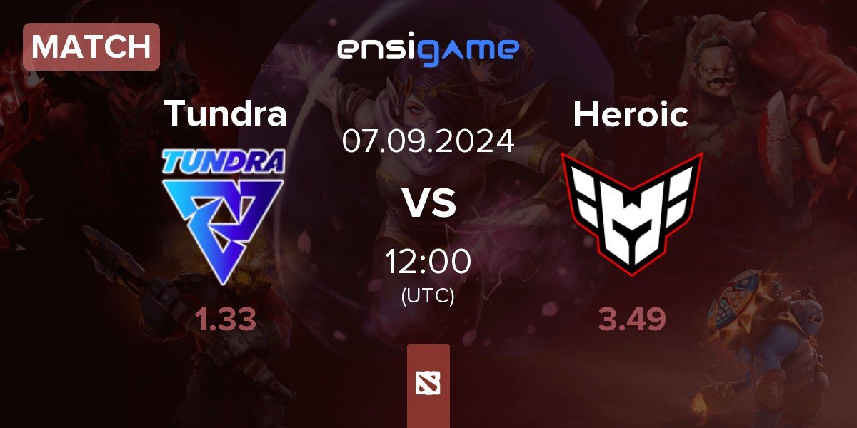 Match Tundra Esports Tundra vs Heroic | 07.09