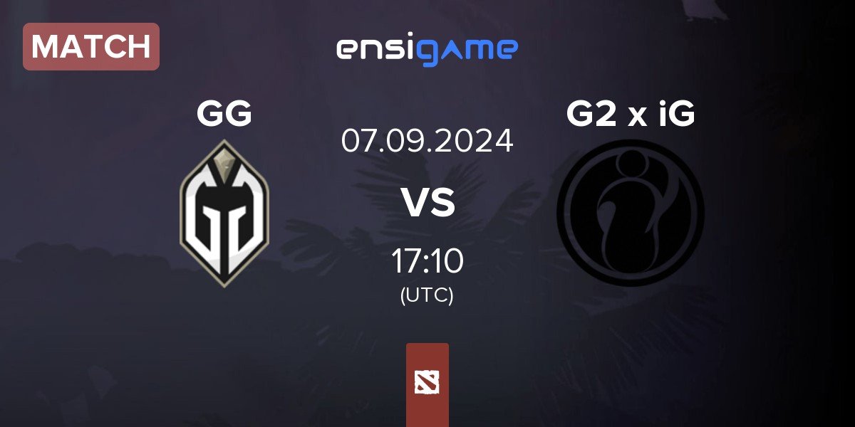 Match Gaimin Gladiators GG vs G2 x iG | 07.09