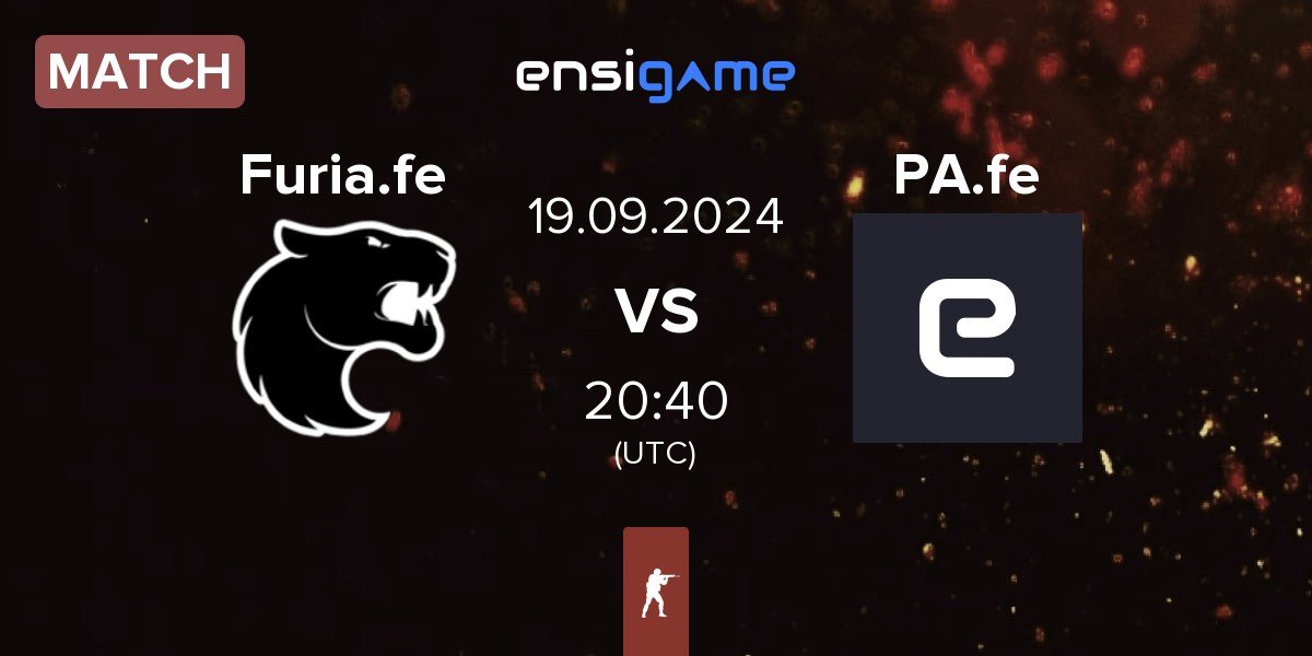 Match FURIA Esports Female Furia.fe vs Peak Academy Female PA.fe | 19.09