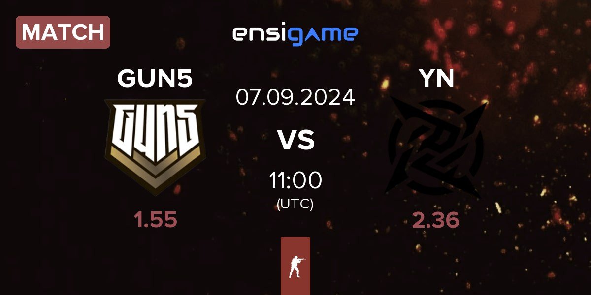 Match GUN5 Esports GUN5 vs Young Ninjas YN | 07.09