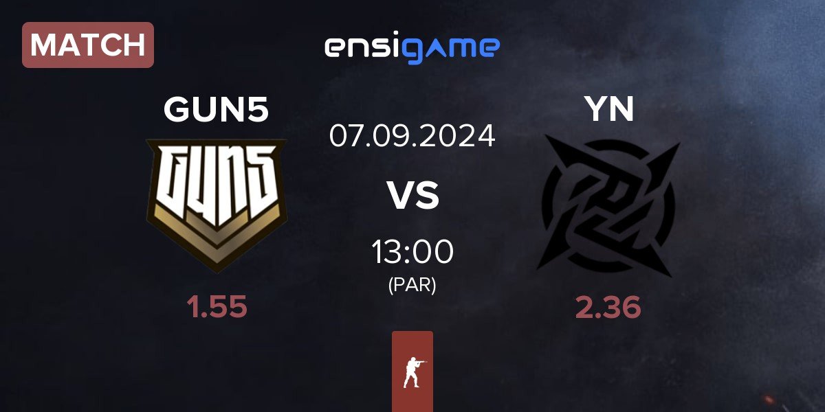 Match GUN5 Esports GUN5 vs Young Ninjas YN | 07.09