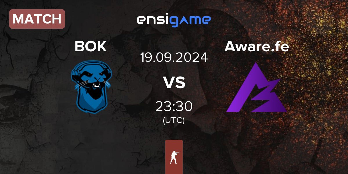 Match Blue Otter Karma BOK vs Aware Impact Aware.fe | 19.09