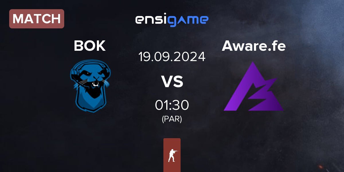 Match Blue Otter Karma BOK vs Aware Impact Aware.fe | 19.09