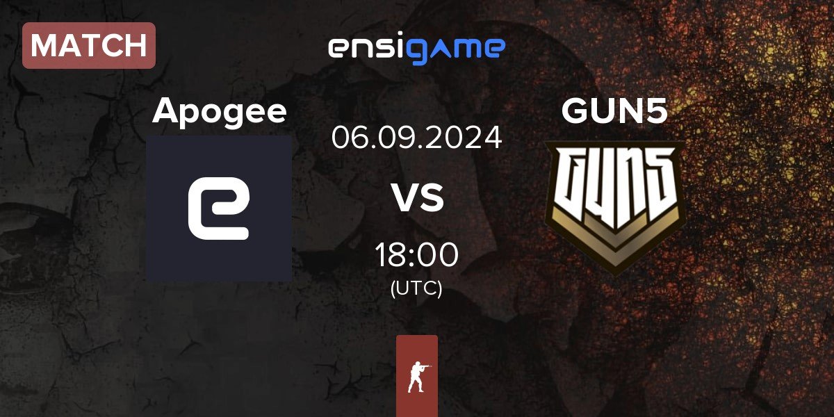 Match Apogee vs GUN5 Esports GUN5 | 06.09