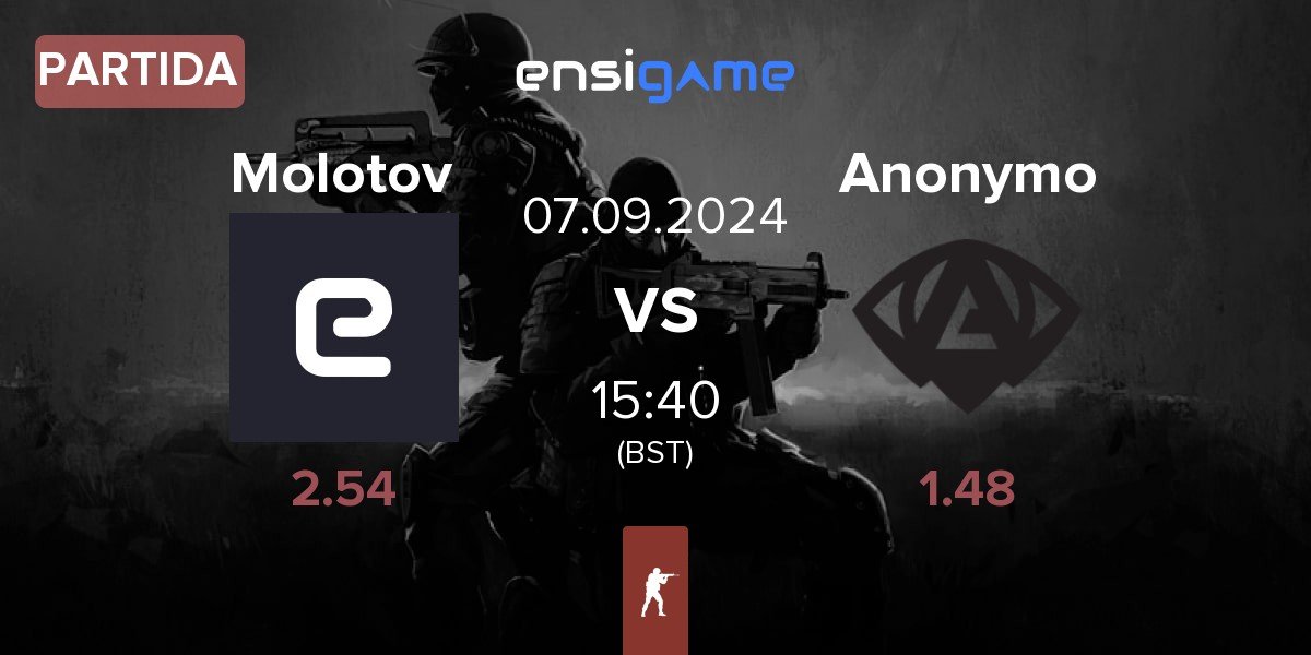 Partida Molotov Gaming Molotov vs Anonymo Esports Anonymo | 07.09