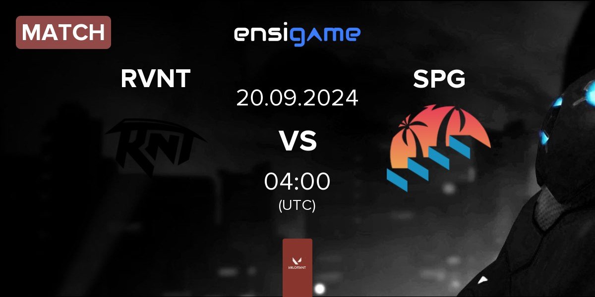 Match Revenant Esports RVNT vs Sin Prisa Gaming SPG | 20.09