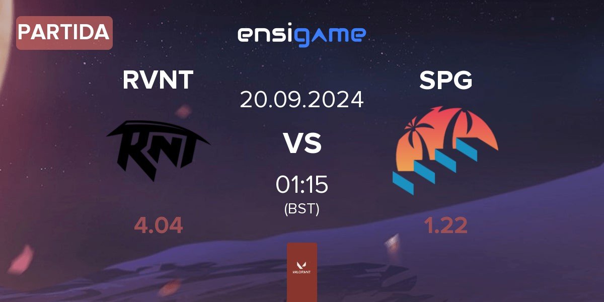 Partida Revenant Esports RVNT vs Sin Prisa Gaming SPG | 20.09