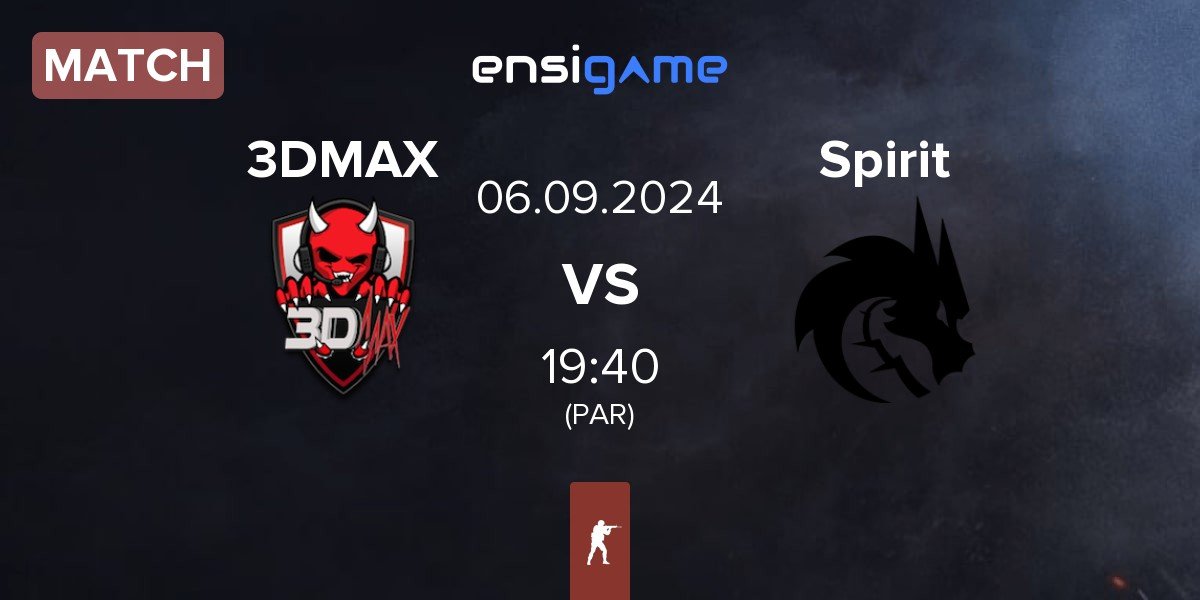 Match 3DMAX vs Team Spirit Spirit | 06.09