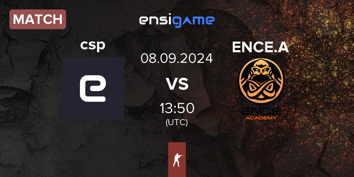 Match cspojat csp vs ENCE Academy ENCE.A | 08.09