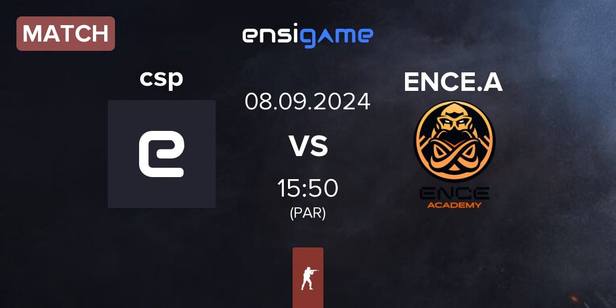 Match cspojat csp vs ENCE Academy ENCE.A | 08.09