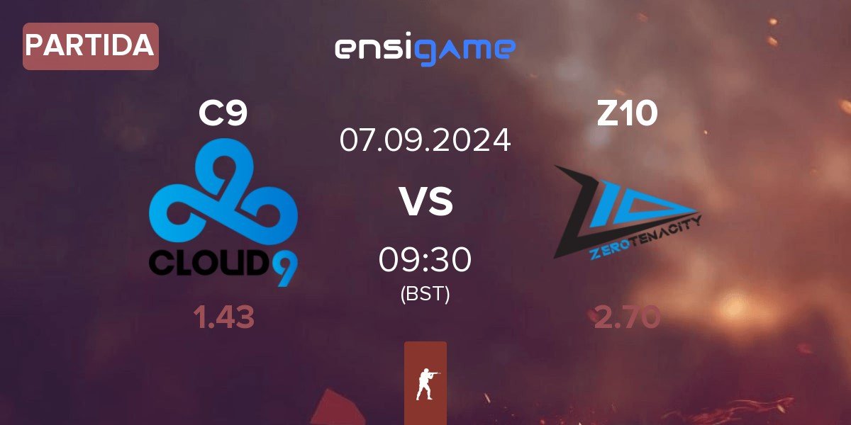 Partida Cloud9 C9 vs Zero Tenacity Z10 | 07.09