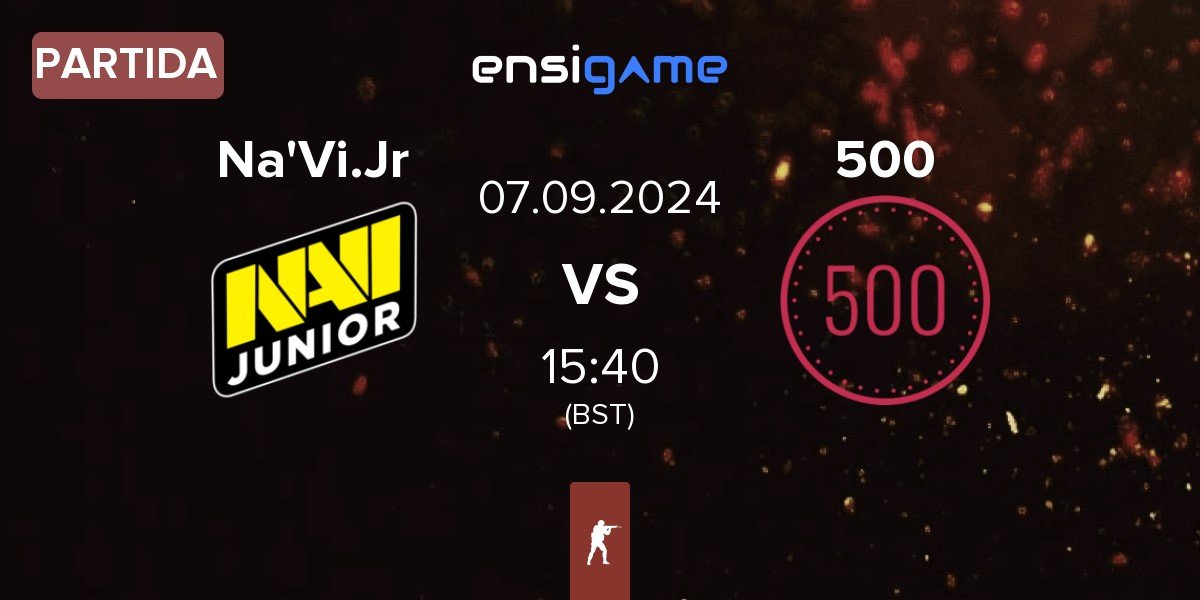 Partida Natus Vincere Junior NaVi Jr. vs 500 | 07.09