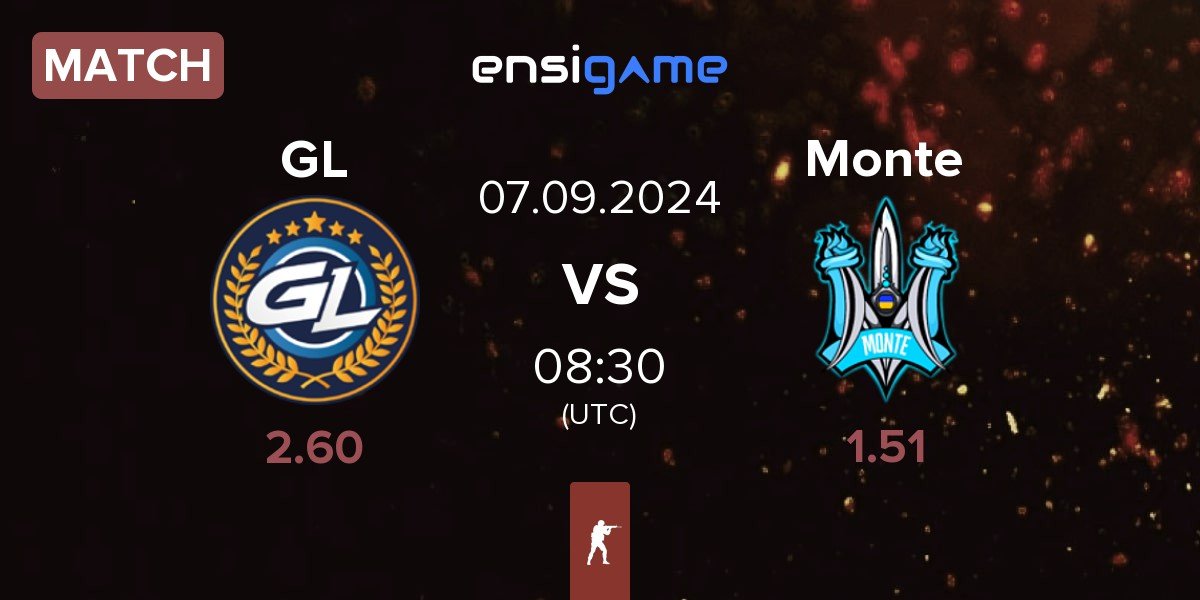 Match GamerLegion GL vs Monte | 07.09