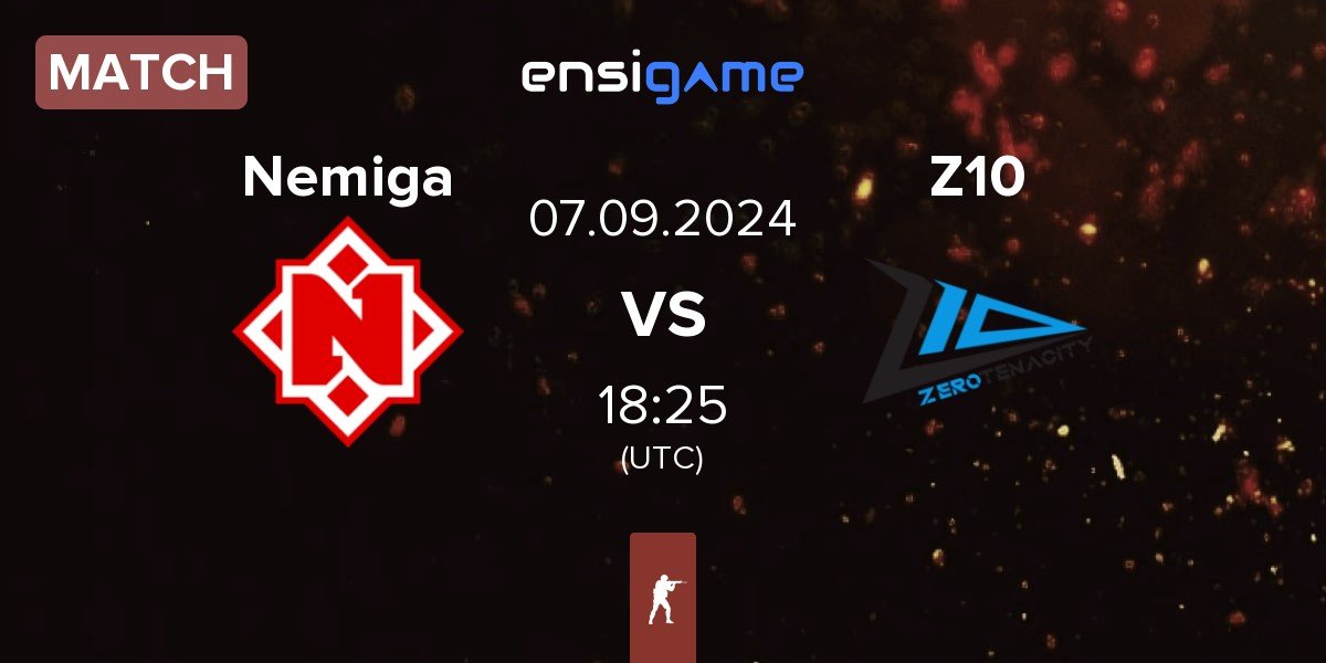 Match Nemiga Gaming Nemiga vs Zero Tenacity Z10 | 07.09