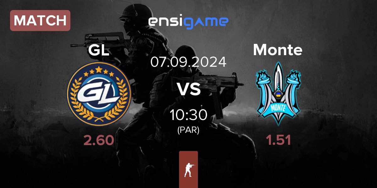 Match GamerLegion GL vs Monte | 07.09