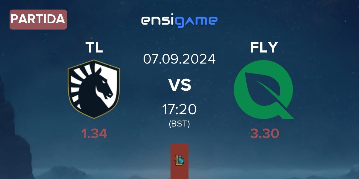 Partida Team Liquid TL vs FlyQuest FLY | 07.09