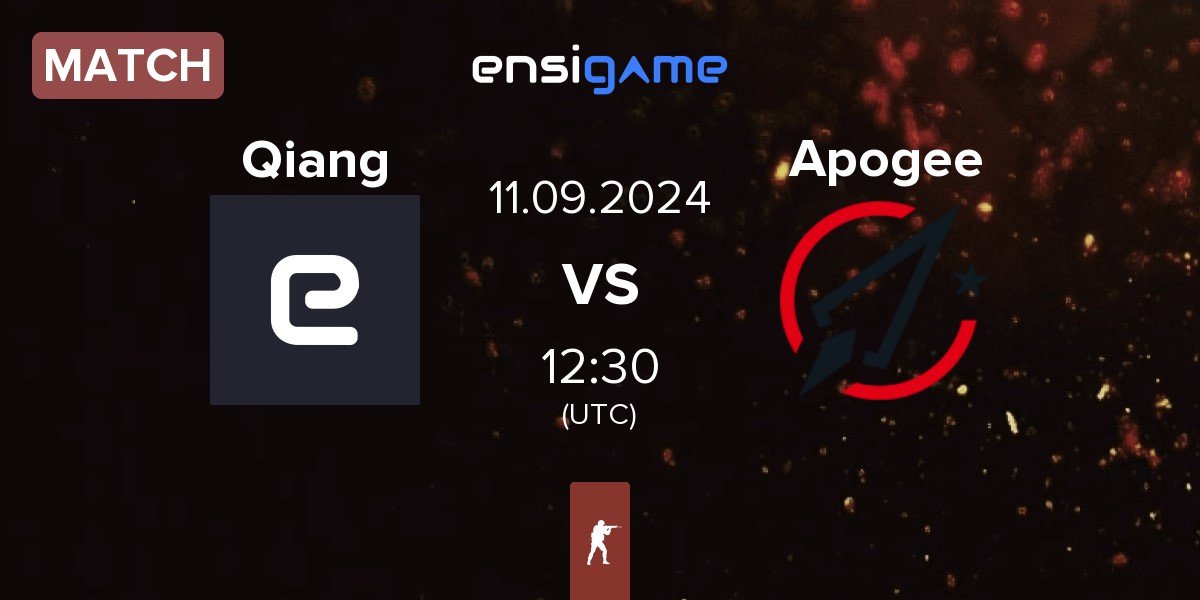 Match Qiang vs Apogee | 11.09