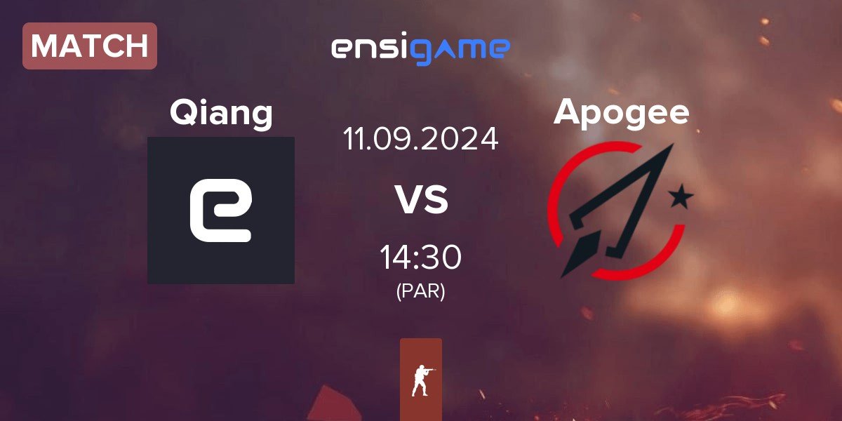 Match Qiang vs Apogee | 11.09