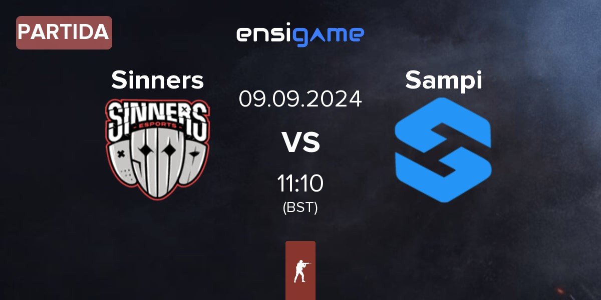 Partida Sinners Esports Sinners vs Team Sampi Sampi | 09.09