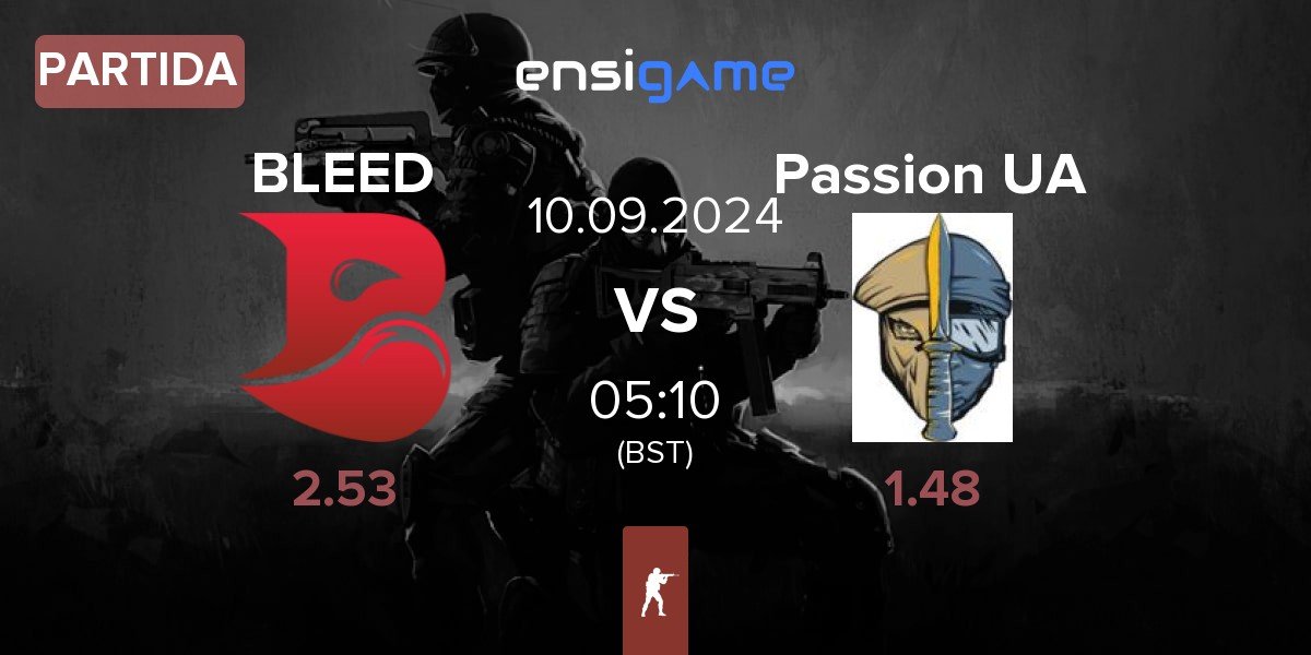 Partida BLEED Esports BLEED vs Passion UA | 10.09