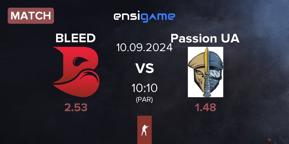 Match BLEED Esports BLEED vs Passion UA | 10.09